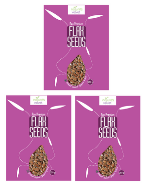 Flax Seeds(Alasi Seeds), Raw and Premium, 250g