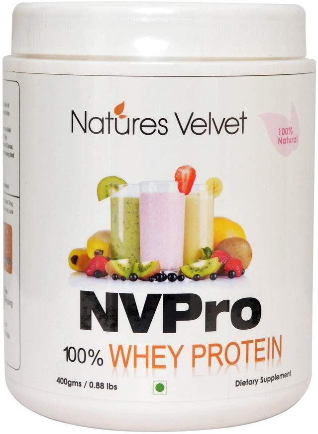 NVPRO - 100% Whey Protein - Natural And Vegetarian - 400 GMS