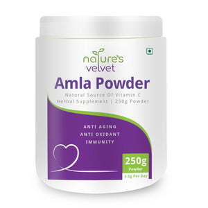 Natures Velvet Amla Powder Natural Source of Vitamin C 250g