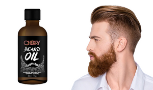 CHERRYGLAM Beard and Moustache oil 30ml Pack of 1 for growth & shine