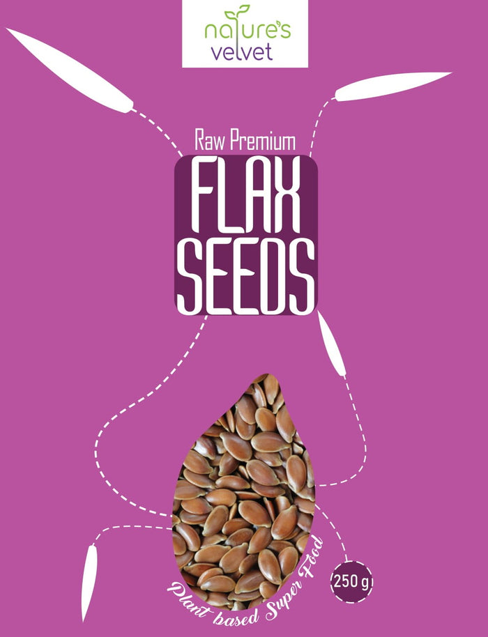 Flax Seeds(Alasi Seeds), Raw and Premium, 250g