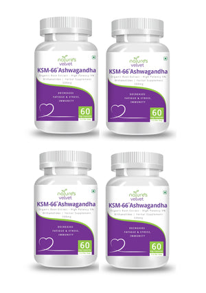 Organic KSM - 66 Ashwagandha - For Stress, Anxiety And Immunity