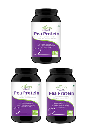 Pea Protein Isolate Powder - 100% Vegan - Rich In BCAAs
