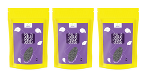 nature's velvet Basil Seeds(Tukmariya/ Sabja Seeds), Raw and Premium, 250g