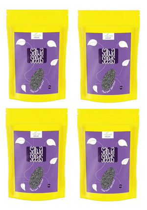 nature's velvet Basil Seeds(Tukmariya/ Sabja Seeds), Raw and Premium, 250g