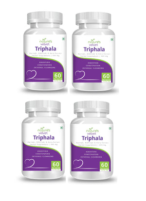 Triphala Pure Extract - Digestion And Colon Cleanse - 500 MG (60 Vegetarian Capsules)