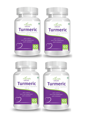 Turmeric Pure Extract - Triple Strength Turmeric - 500 MG (60 Vegetarian Capsules)