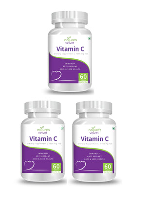 Vitamin C - Antioxident Support For The Immune System And Beauty - 1000 MG (60 Tablets)