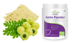 Natures Velvet Amla Powder Natural Source of Vitamin C 250g