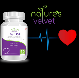 Rich Omega 3 Fish Oil - Supports Cardiovascular, Joint & Brain Health