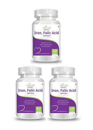 Iron, Folic Acid & Zinc - Pregnancy Supplementation