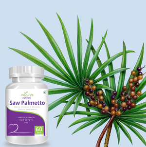 Saw Palmetto 160mg with Biotin for Prostate and Hair growth (60 Tablets)