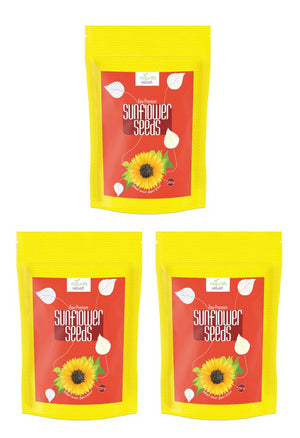 nature's velvet Sunflower Seeds, Raw and Premium, 250g