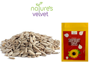 nature's velvet Sunflower Seeds, Raw and Premium, 250g