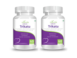 Trikatu Pure Extract - Supports Disgestion and Gastric Disorders - 500 MG Capsules