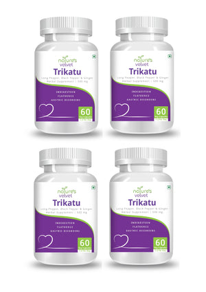 Trikatu Pure Extract - Supports Disgestion and Gastric Disorders - 500 MG Capsules